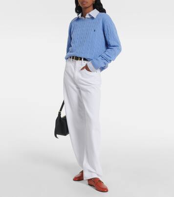 Julianna cable-knit wool and cashmere sweater | Polo Ralph Lauren