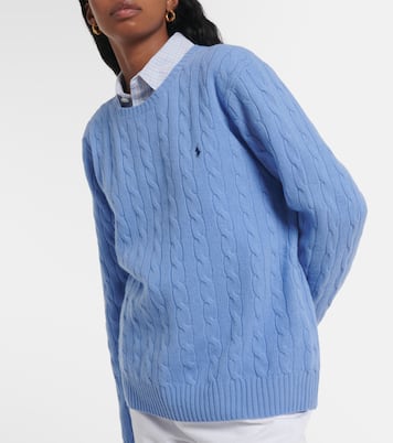 Julianna cable-knit wool and cashmere sweater | Polo Ralph Lauren