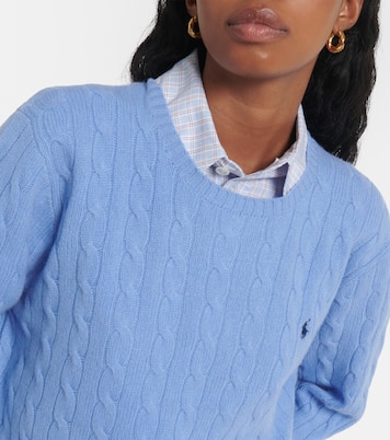 Julianna cable-knit wool and cashmere sweater | Polo Ralph Lauren