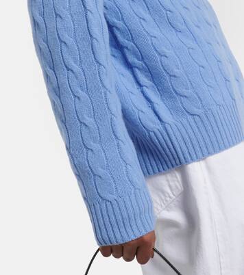 Julianna cable-knit wool and cashmere sweater | Polo Ralph Lauren