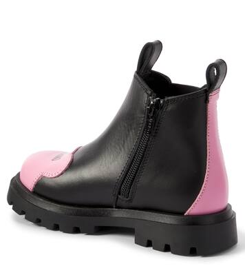 Leather boots | Moschino Kids