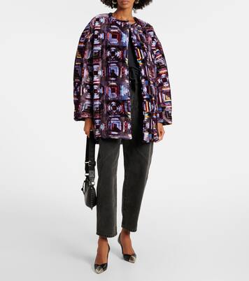 Doriane printed puffer coat | Isabel Marant