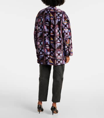 Doriane printed puffer coat | Isabel Marant