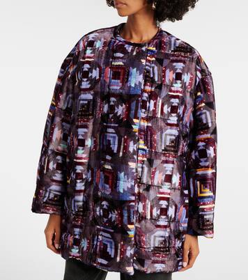 Doriane printed puffer coat | Isabel Marant