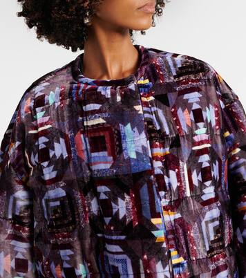 Doriane printed puffer coat | Isabel Marant