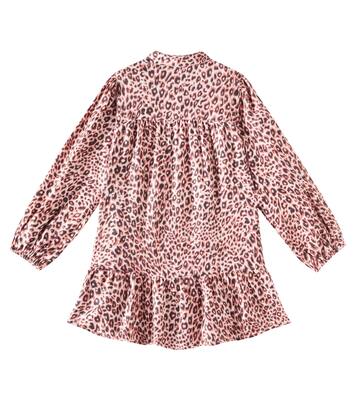 Robe chemise en coton à motif léopard | Scotch & Soda Kids