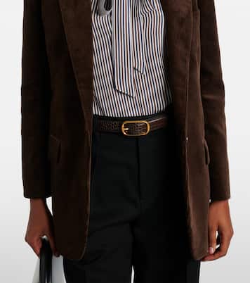 Gürtel Reine aus Lackleder | Nili Lotan