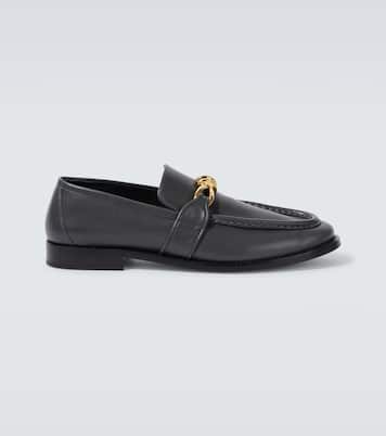 Astaire Knot leather loafers | Bottega Veneta