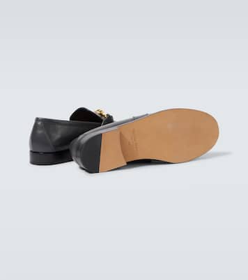 Astaire Knot leather loafers | Bottega Veneta
