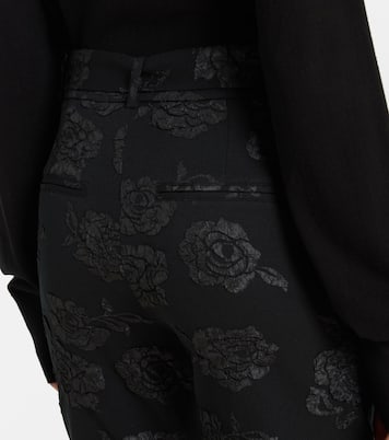 Caprihose aus Jacquard | Rotate