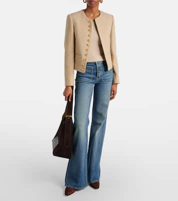 Wally 55 suede ankle boots | Staud