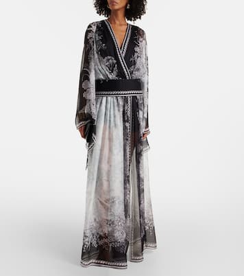 Top aus Seidenchiffon | Elie Saab