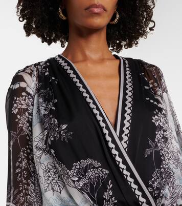 Top aus Seidenchiffon | Elie Saab