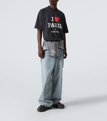 T-shirt I Love Paris en coton | Balenciaga