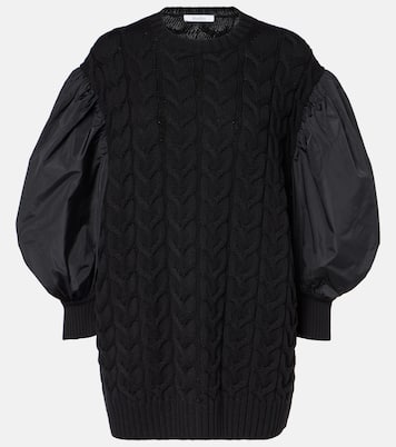 فستان قصير محبوك من الصوف Ancella | Max Mara