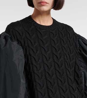 فستان قصير محبوك من الصوف Ancella | Max Mara