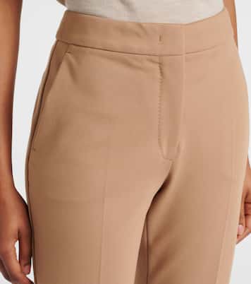 Schmale Hose Pegno aus Jersey | Max Mara