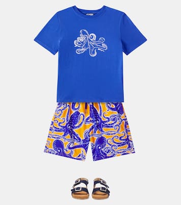 T-shirt Gabin imprimé en coton | Vilebrequin Kids