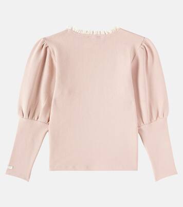 Raeven cotton-blend top | Donsje