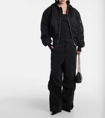 Bomberjacke Broad aus Satin | Entire Studios