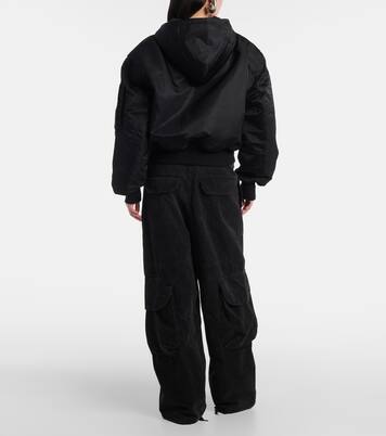 Bomberjacke Broad aus Satin | Entire Studios