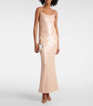 Robe longue à sequins | The New Arrivals Ilkyaz Ozel