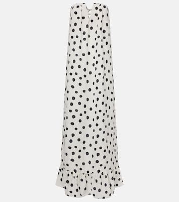 Vestido bustier de lunares | Adriana Degreas