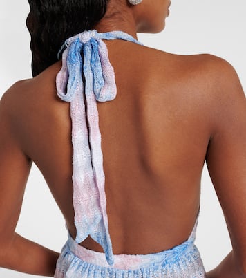 Zigzag ombré lamé romper | Missoni