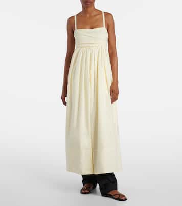 White Label Midikleid Claudine aus Popeline | Proenza Schouler