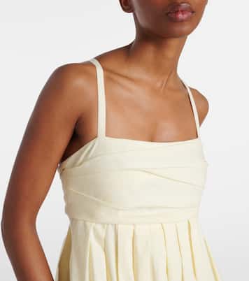 White Label Midikleid Claudine aus Popeline | Proenza Schouler