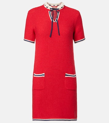 Cotton and wool minidress | Valentino