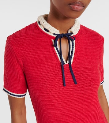 Cotton and wool minidress | Valentino