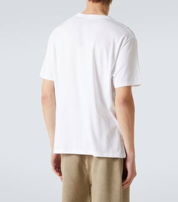 Camiseta de jersey de algodón con anagrama | Loewe
