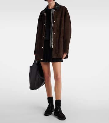 Suede combat boots | Gianvito Rossi