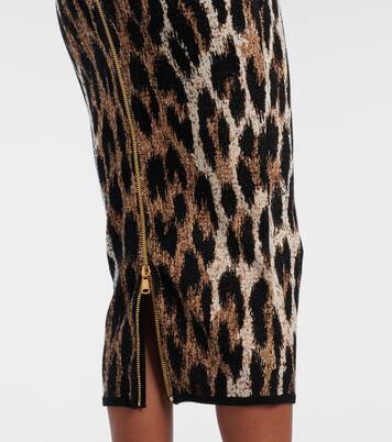 Bedrucktes Maxikleid | Balmain