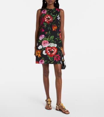 صندل بصباع بتأثير الرافيا مع تزيين | Dolce&Gabbana