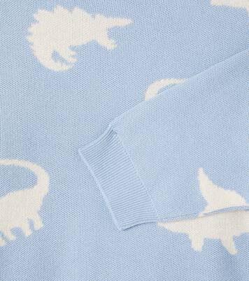 Lapis jacquard cotton sweater | Konges Sløjd