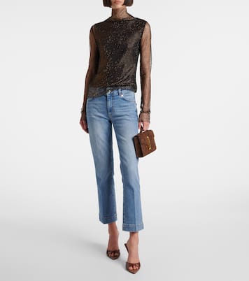 Low-Rise Bootcut Jeans Schermo | Sportmax