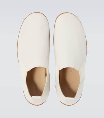 Zapatos slip-on Vibram Glove de piel | Lemaire