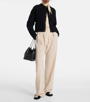 Floaty embroidered flats | Loro Piana