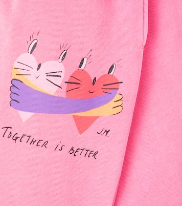 Together printed cotton sweatpants | Jellymallow
