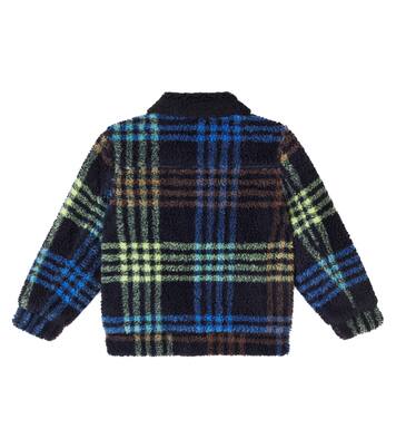 Checked teddy fleece jacket | Scotch & Soda Kids
