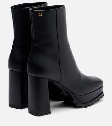 Ankle Boots Harlem aus Leder | Gianvito Rossi