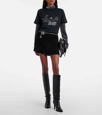 Zoeline printed cotton jersey T-shirt | Marant Etoile