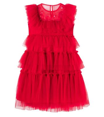 Verziertes Kleid Rana aus Tüll | Tutu Du Monde