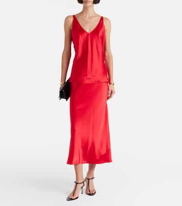 Midirock Sense Of Shine aus Satin | Dorothee Schumacher