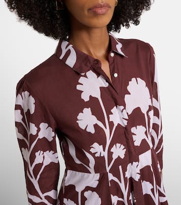 Abito midi in cotone con stampa | Juliet Dunn