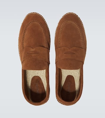 Slip-Ons aus Veloursleder | Lardini