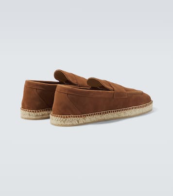 Slip-Ons aus Veloursleder | Lardini