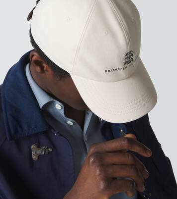Casquette en coton à logo | Brunello Cucinelli
